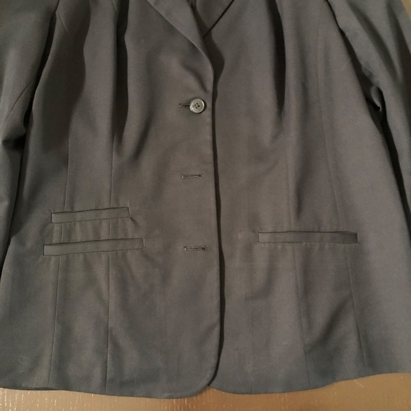 Chico's, Womens Blazer, Size 2 = 12, EUC, Black - Picture 5 of 6